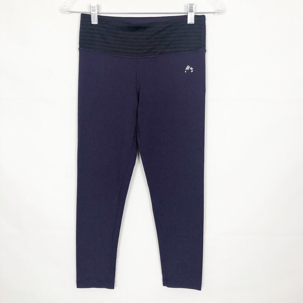 RBX Mid-Rise Purple Capri Athleisure Leggings Size XS